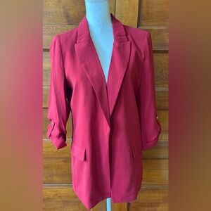 Tahari Women's Red Blazer